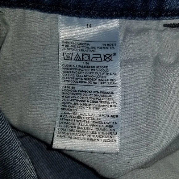 Old Navy Super Skinny Mid Rise sz14 Bluejeans - Picture 6 of 9